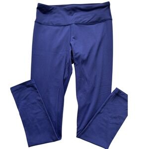90 Degrees By Reflex Leggings Women's‎ Medium Blue Spandex Athletic Pants